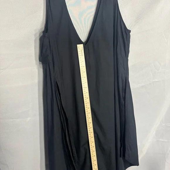FREE PEOPLE Elegant Black Sleeveless Dress size L brand new w tags - Picture 9 of 12